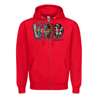 Red trust in the lord with all your heart Zipper Hoodie - SublimationCraftShop