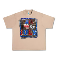 Burro 4th of july Urban Heavy Tee - CowGirlArtShop