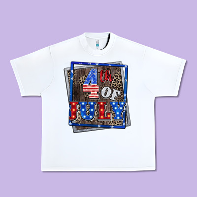 4th Of July Urban Heavy Tee Designed By Cowgirlartshop