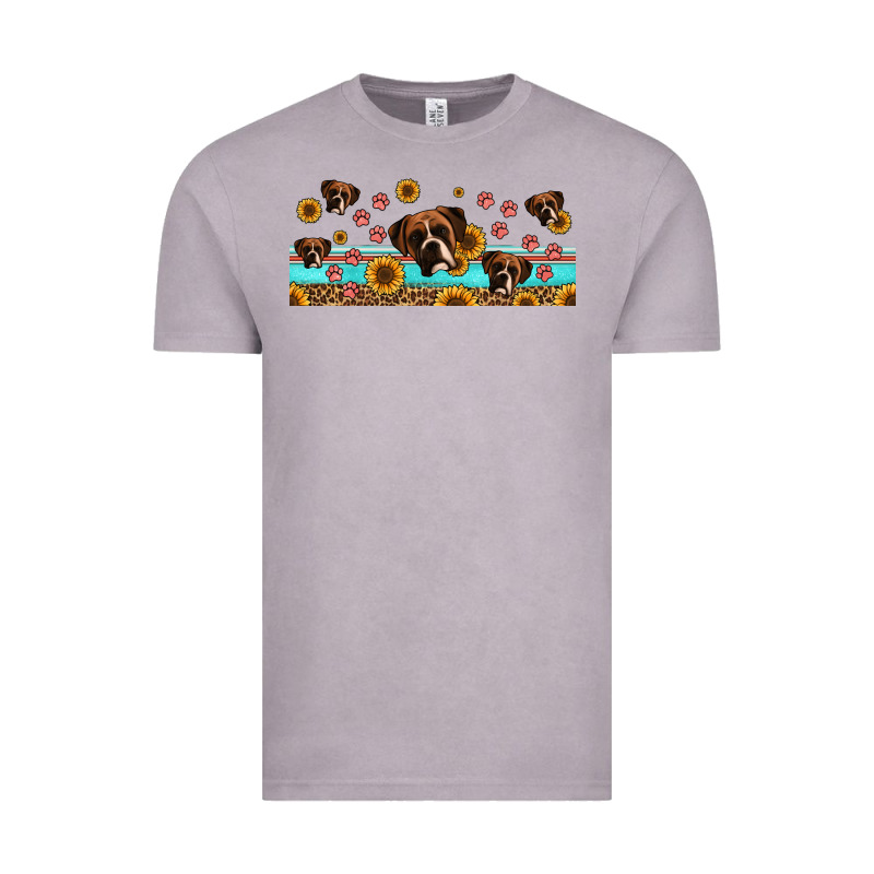 Western Boxer Dogs Vintage Tee by Jasminsmagicworld | Teevron