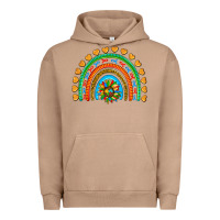 Pigment Burro autism heart ribbon rainbow Urban Hoodie - AdoDesignShop