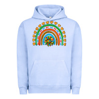 Pigment Grape Ice autism heart ribbon rainbow Urban Hoodie - AdoDesignShop
