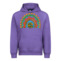 Tulip autism heart ribbon rainbow Urban Hoodie - AdoDesignShop