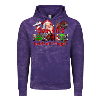 Cloud Purple santas favorite  football player Vintage Hoodie - CowGirlArtShop