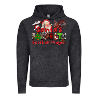Santas Favorite  Football Player Vintage Hoodie | Teevron