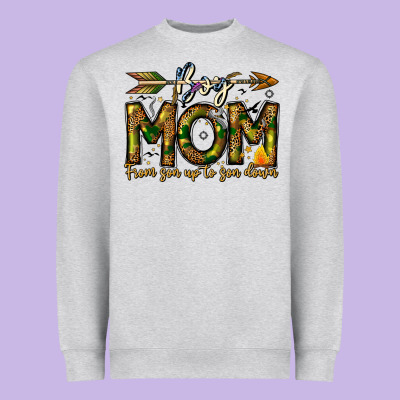 Boy Mom From Son Up To Son Down Heavyweight Sweatshirt Designed By Cowhidedigitalart