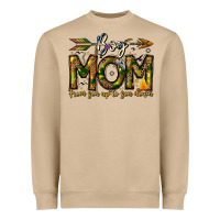 Mushroom Boy Mom From Son Up To Son Down Heavyweight Sweatshirt - CowhideDigitalArt