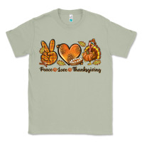 Matcha Peace Love Thanksgiving Classic Tee - texasbilliewilder