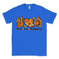 True Royal Peace Love Thanksgiving Classic Tee - texasbilliewilder