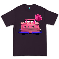 Plum Loads Of Love Valentine's Day Truck Premium Tee - Bettercallsaul