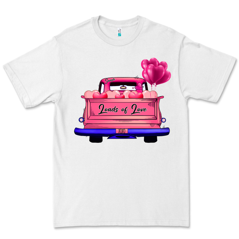 Loads Of Love Valentine's Day Truck Premium Tee by Bettercallsaul | Teevron