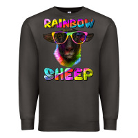 Smoke rainbow sheep suffolk sheep Premium Sweatshirt - Artiststas