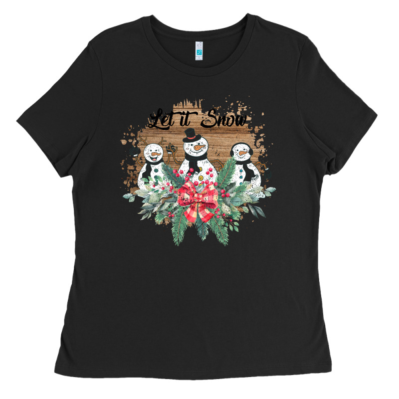 Let It Snow Ladies Tee by Bettercallsaul | Teevron