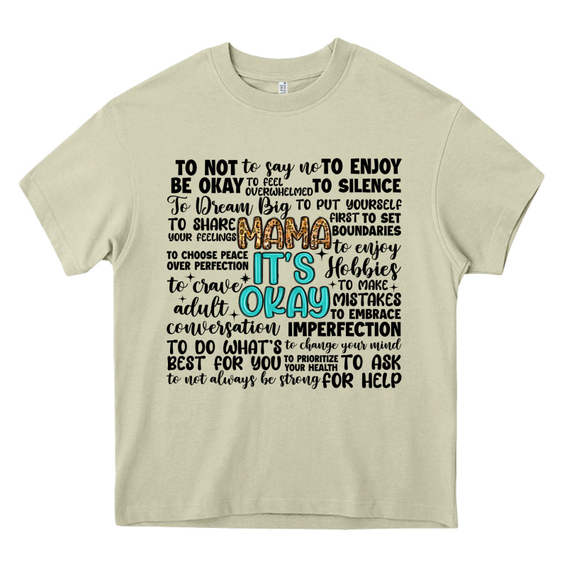 Mama It S Okay Heavy Core Tee by Artiststas | Teevron