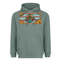 Sage bucking bronco aztec shape license plate Heavyweight Hoodie - Artiststas