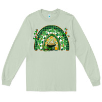 Matcha St. Patrick's rainbow Long Sleeve Tee - CowGirlArtShop