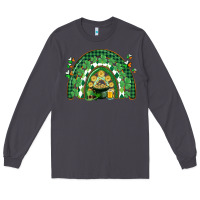 Smoke St. Patrick's rainbow Long Sleeve Tee - CowGirlArtShop