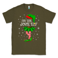 Army Green matching family group i'm the jovie elf christmas t shirt Classic Tee - minhPixels