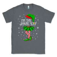 Charcoal Heather matching family group i'm the jovie elf christmas t shirt Classic Tee - minhPixels