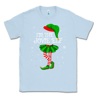 Dusty Blue matching family group i'm the jovie elf christmas t shirt Classic Tee - minhPixels