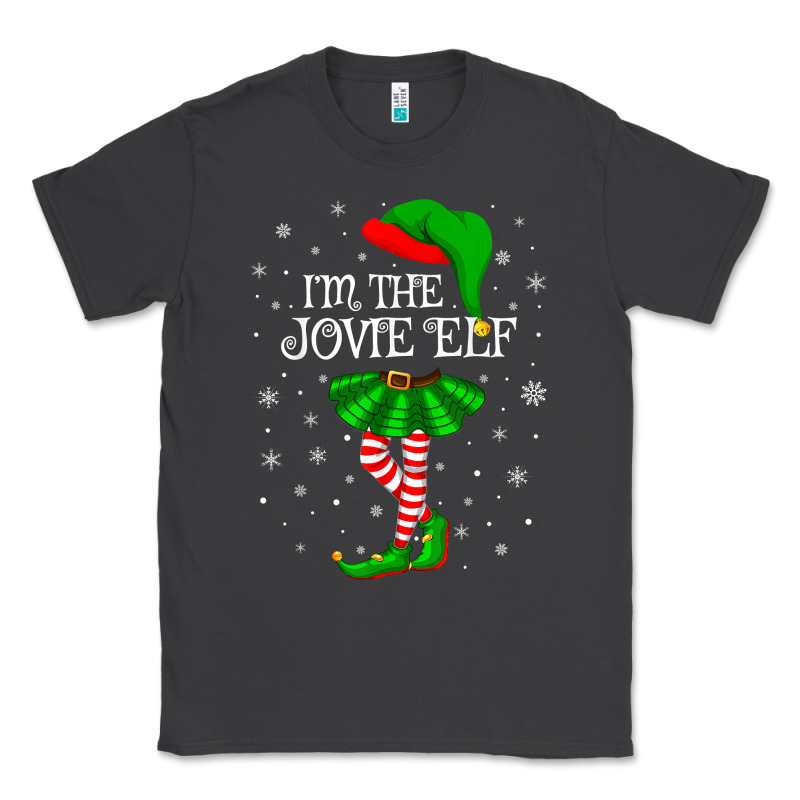 Matching Family Group I'm The Jovie Elf Christmas T Shirt Classic Tee by minhPixels | Teevron