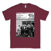 Burgundy The Sopranos Family Classic Tee - minhPixels