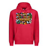 Cardinal hispanic heritage flags Premium Hoodie - BundleAndBundleShop