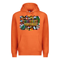 Carrot hispanic heritage flags Premium Hoodie - BundleAndBundleShop