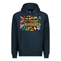 Navy hispanic heritage flags Premium Hoodie - BundleAndBundleShop