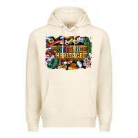 Tofu hispanic heritage flags Premium Hoodie - BundleAndBundleShop