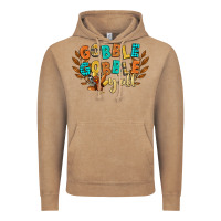 Vintage Coffee gobble gobble yall Vintage Hoodie - CowGirlArtShop