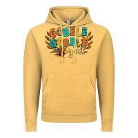 Vintage Mustard gobble gobble yall Vintage Hoodie - CowGirlArtShop