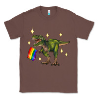 Chestnut lgbtq+  t rex Classic Tee - Artiststas