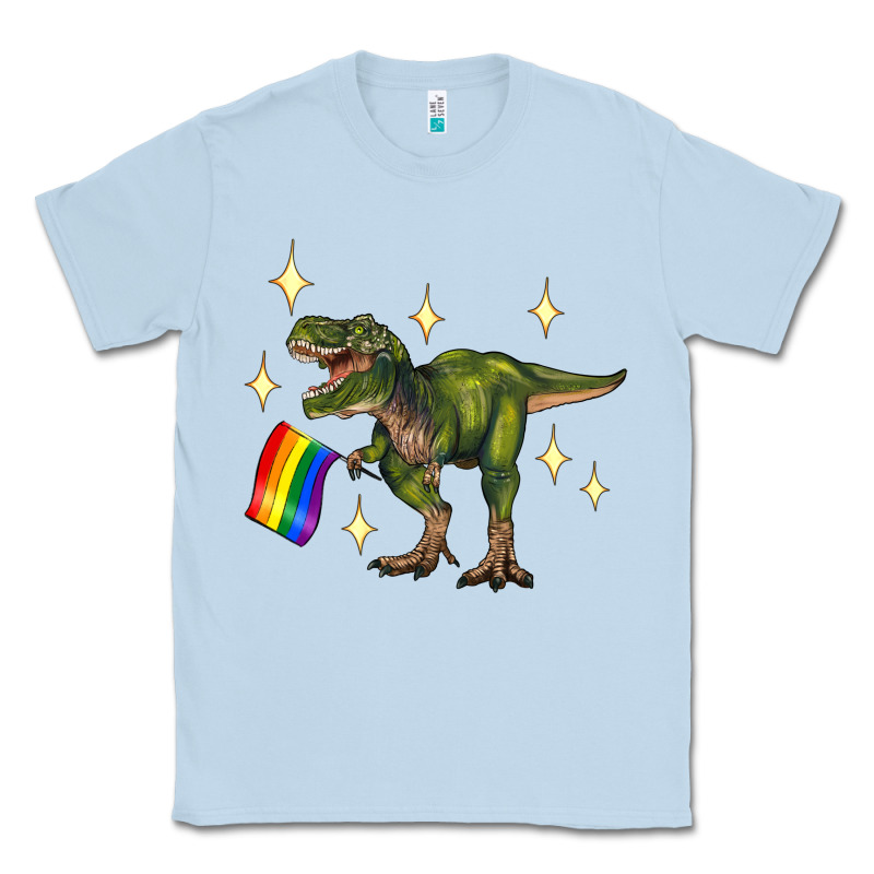 Lgbtq+  T Rex Classic Tee by Artiststas | Teevron