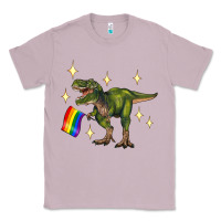 Lilac lgbtq+  t rex Classic Tee - Artiststas