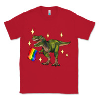 Red lgbtq+  t rex Classic Tee - Artiststas