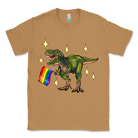 Toasted Coconut lgbtq+  t rex Classic Tee - Artiststas