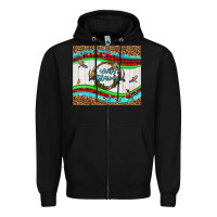 Black winter blessings leopard Zipper Hoodie - LillyAllenDesigns