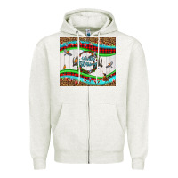 Oatmeal Heather winter blessings leopard Zipper Hoodie - LillyAllenDesigns