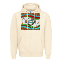 Sandshell winter blessings leopard Zipper Hoodie - LillyAllenDesigns