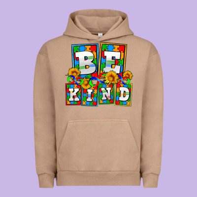 Bee Kind Autism Urban Hoodie Designed By Adodesignshop