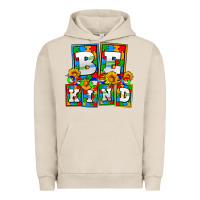 Pigment French Oak bee kind autism Urban Hoodie - AdoDesignShop