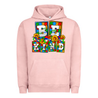 Pigment Salmon bee kind autism Urban Hoodie - AdoDesignShop