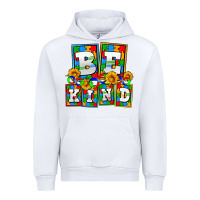 White bee kind autism Urban Hoodie - AdoDesignShop