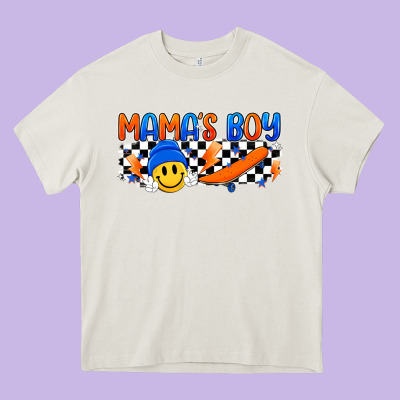Mama S Boy Heavy Core Tee Designed By Artiststas