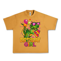 Peanut Butter 4th birthday girl t rex pink Urban Heavy Tee - CowGirlArtShop