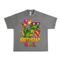 Tornado 4th birthday girl t rex pink Urban Heavy Tee - CowGirlArtShop