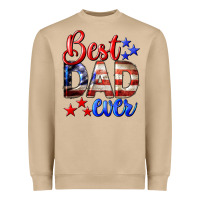 Best Dad Ever 4th Of July Heavyweight Sweatshirt | Teevron