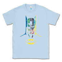 Dusty Blue B.At.Man 80 Years Many Faces Classic Tee - minhPixels