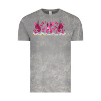 Cloud Rock cancer ribbon with daisy Vintage Tee - TumblerDesignByShophia